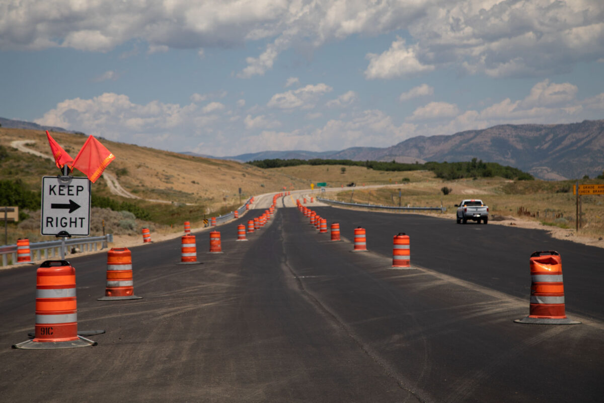 Construction finished on Trappers Loop, all lanes of mountain highway